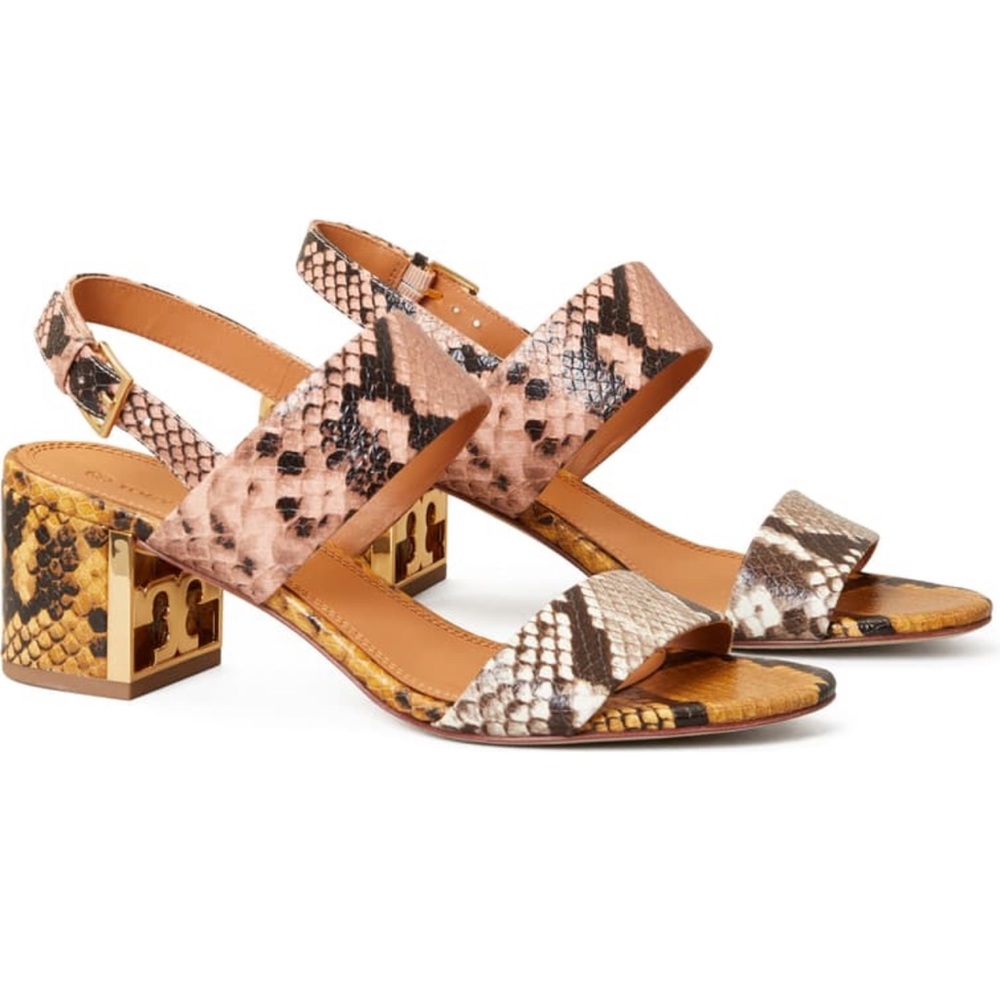 Gigi T Logo Sandal
